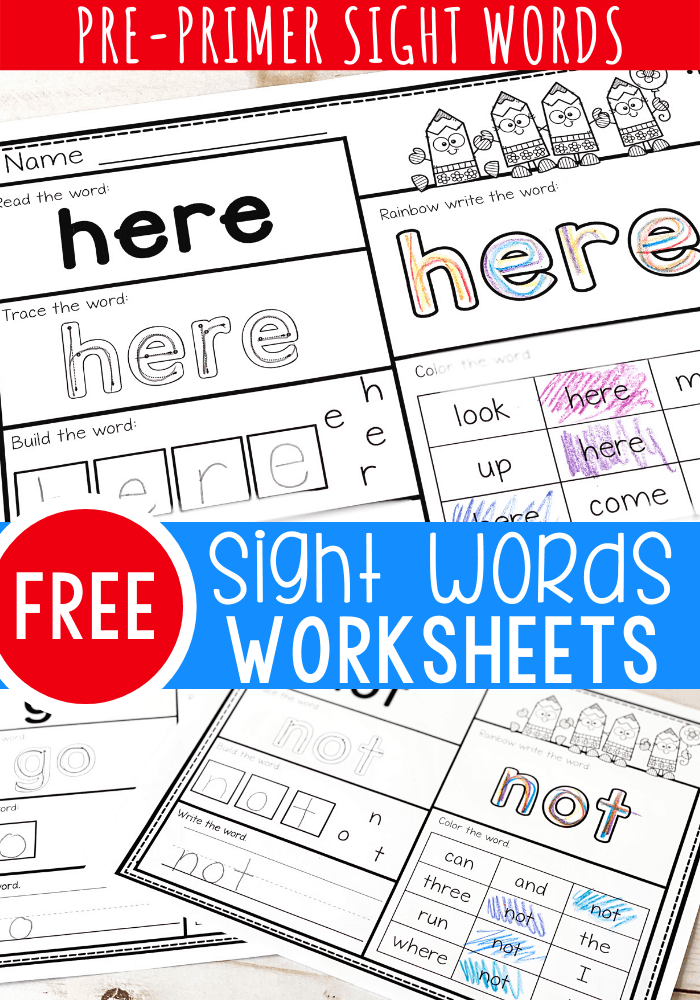 80 Printable Pre K Learning Worksheets 8