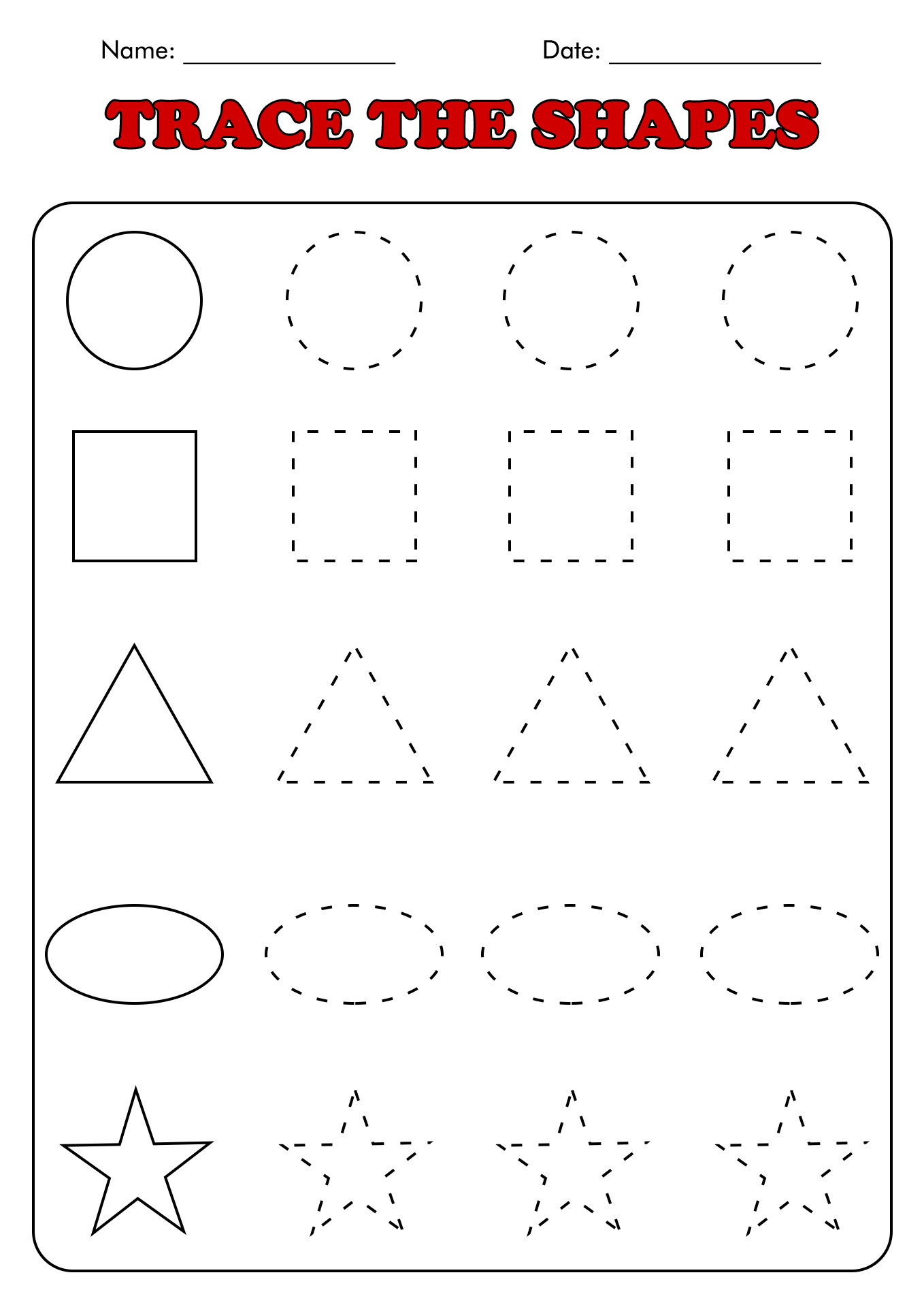 80 Printable Pre K Learning Worksheets 85