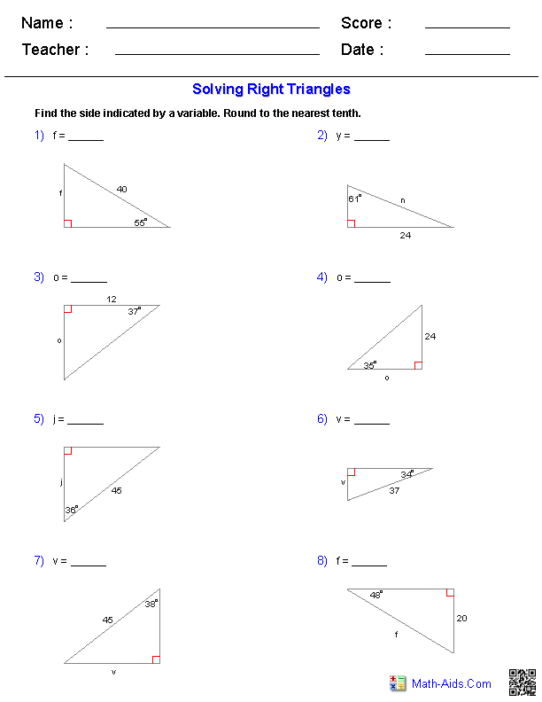 80 Printable Similar Right Triangles Worksheet 15