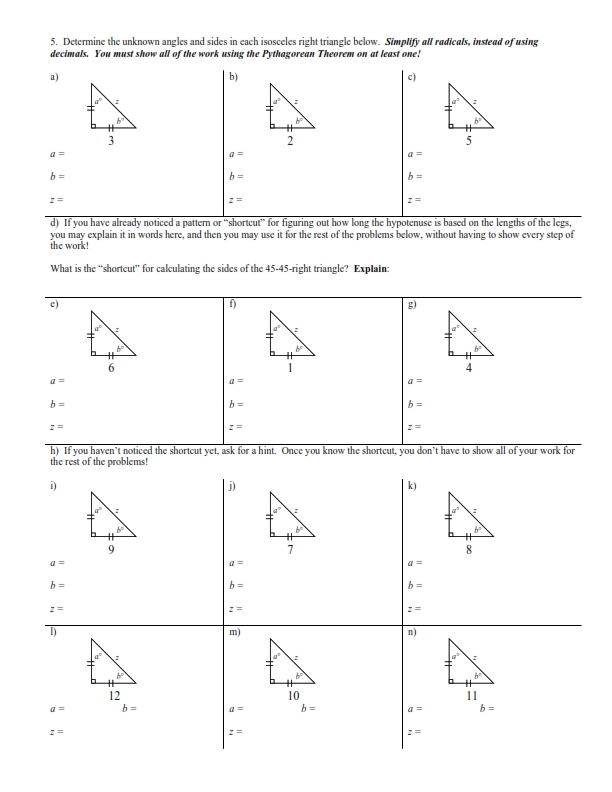 80 Printable Similar Right Triangles Worksheet 28