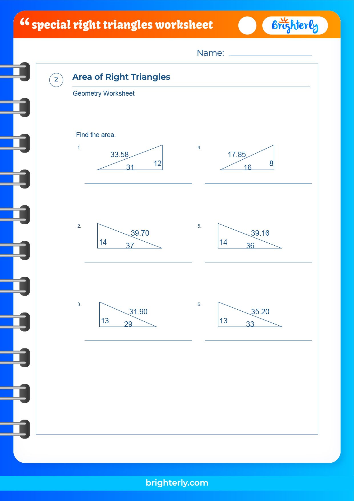 80 Printable Similar Right Triangles Worksheet 34