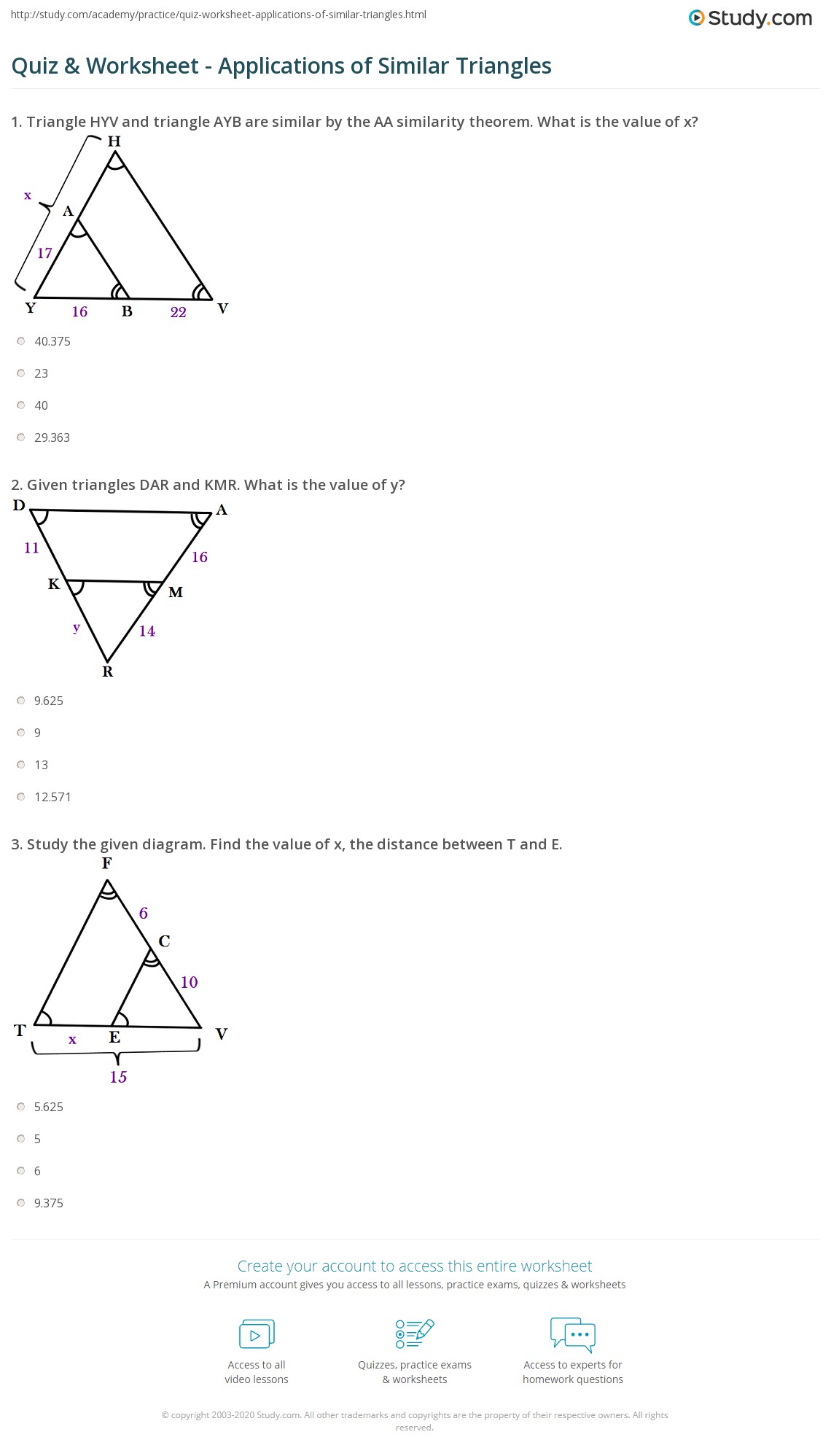 80 Printable Similar Right Triangles Worksheet 45