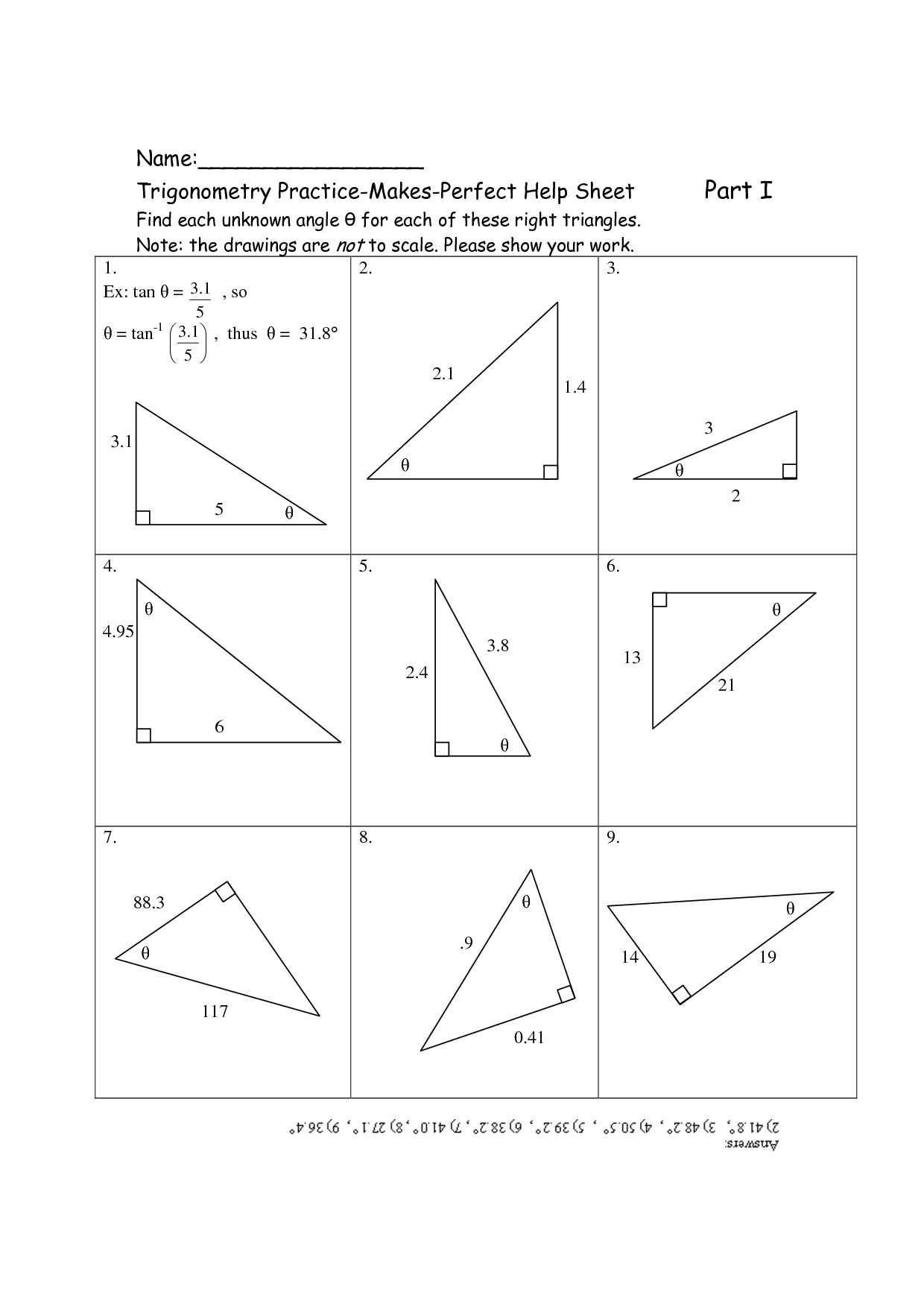 80 Printable Similar Right Triangles Worksheet 53