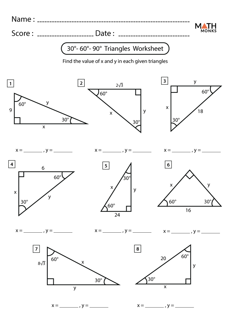 80 Printable Similar Right Triangles Worksheet 77