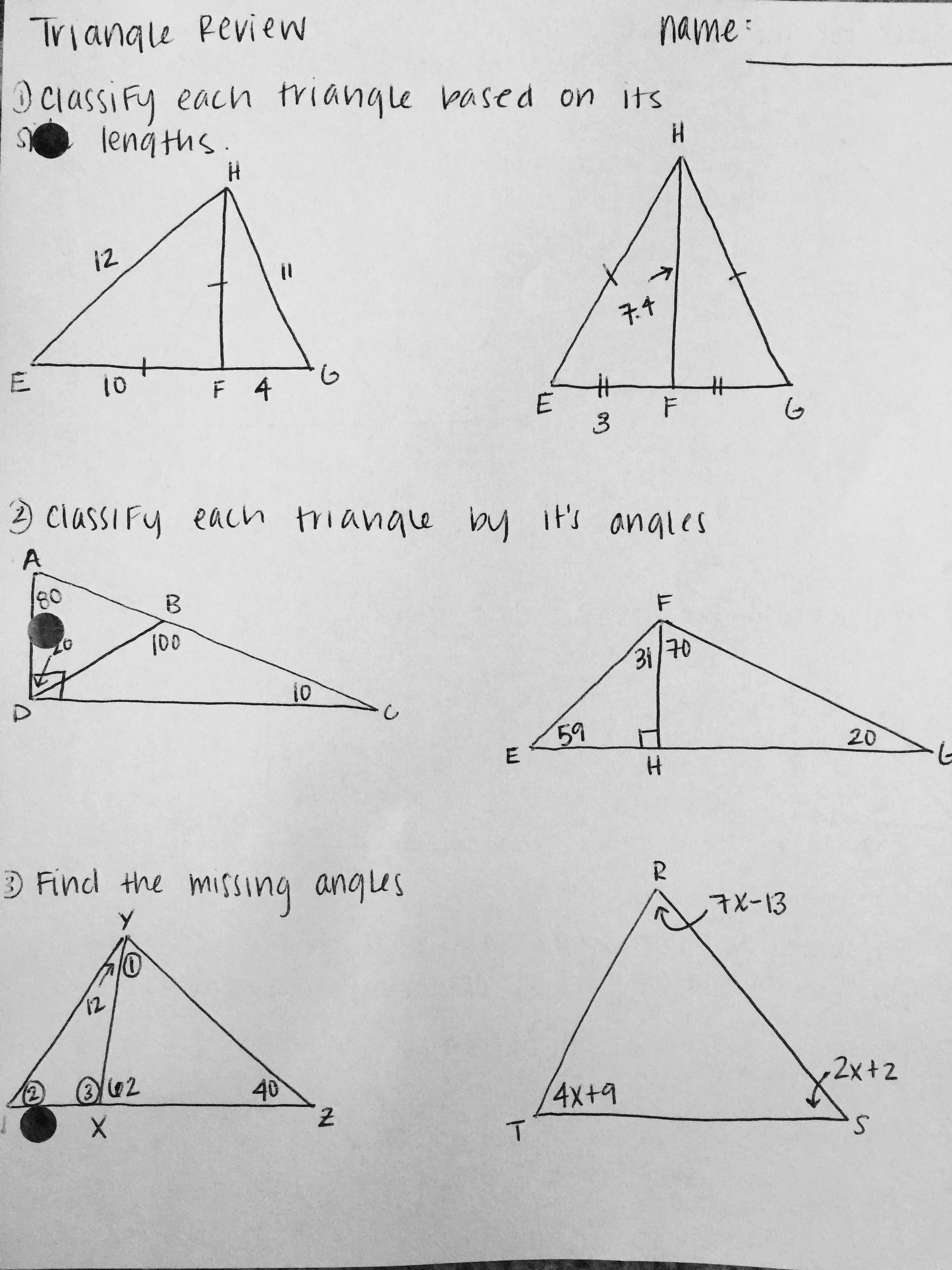 80 Printable Similar Right Triangles Worksheet 83