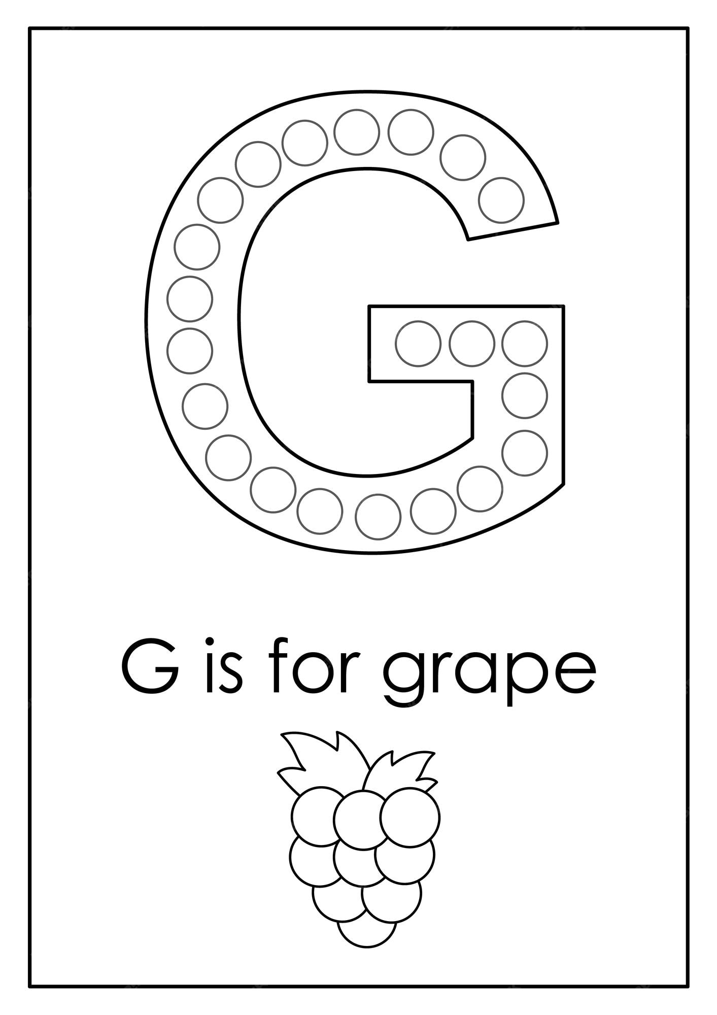 85 Preschool Worksheets Letter G 19