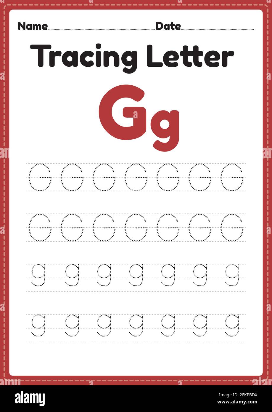 85 Preschool Worksheets Letter G 26