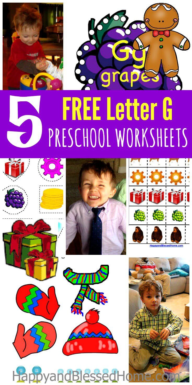 85 Preschool Worksheets Letter G 38