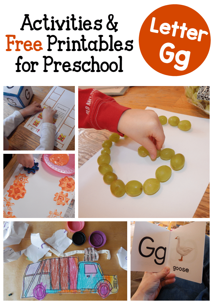 85 Preschool Worksheets Letter G 69