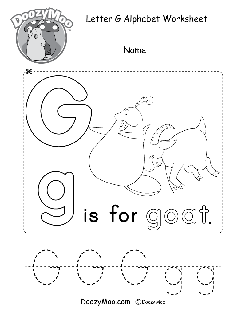 85 Preschool Worksheets Letter G 72