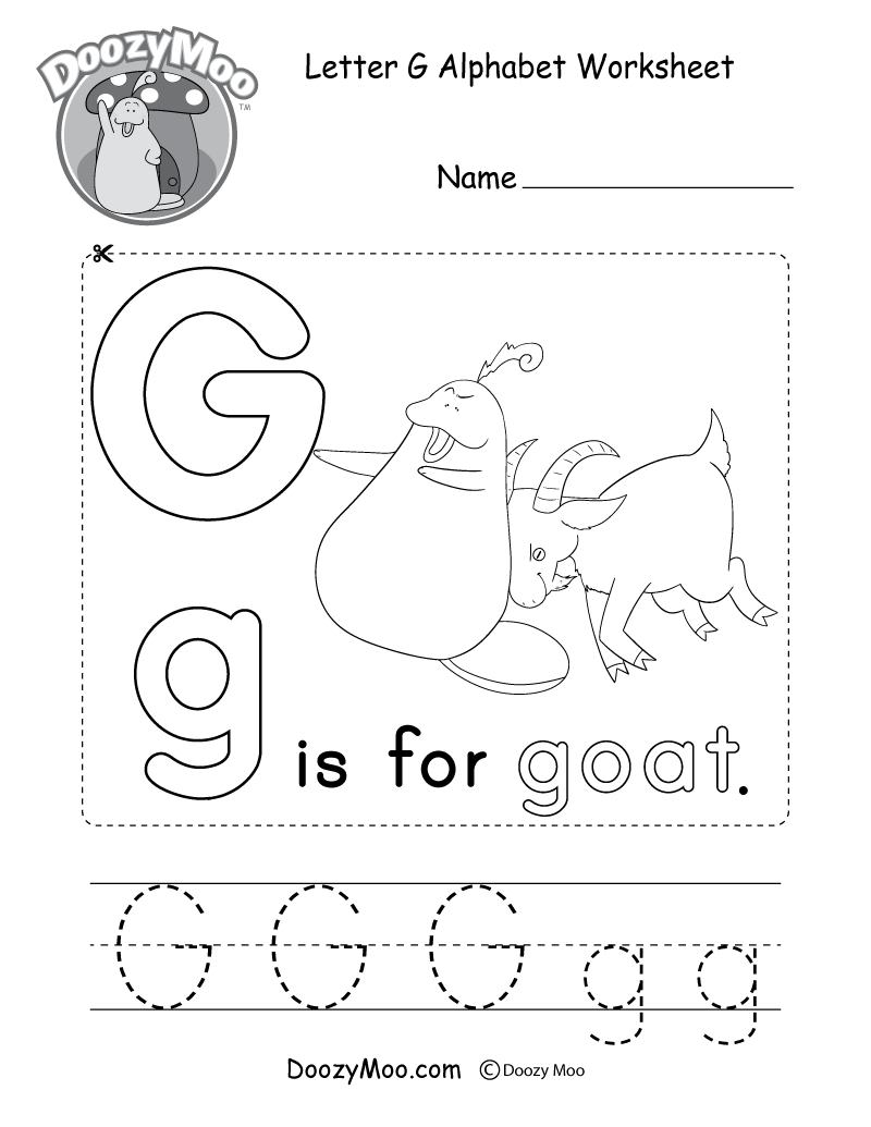 85 Preschool Worksheets Letter G 79