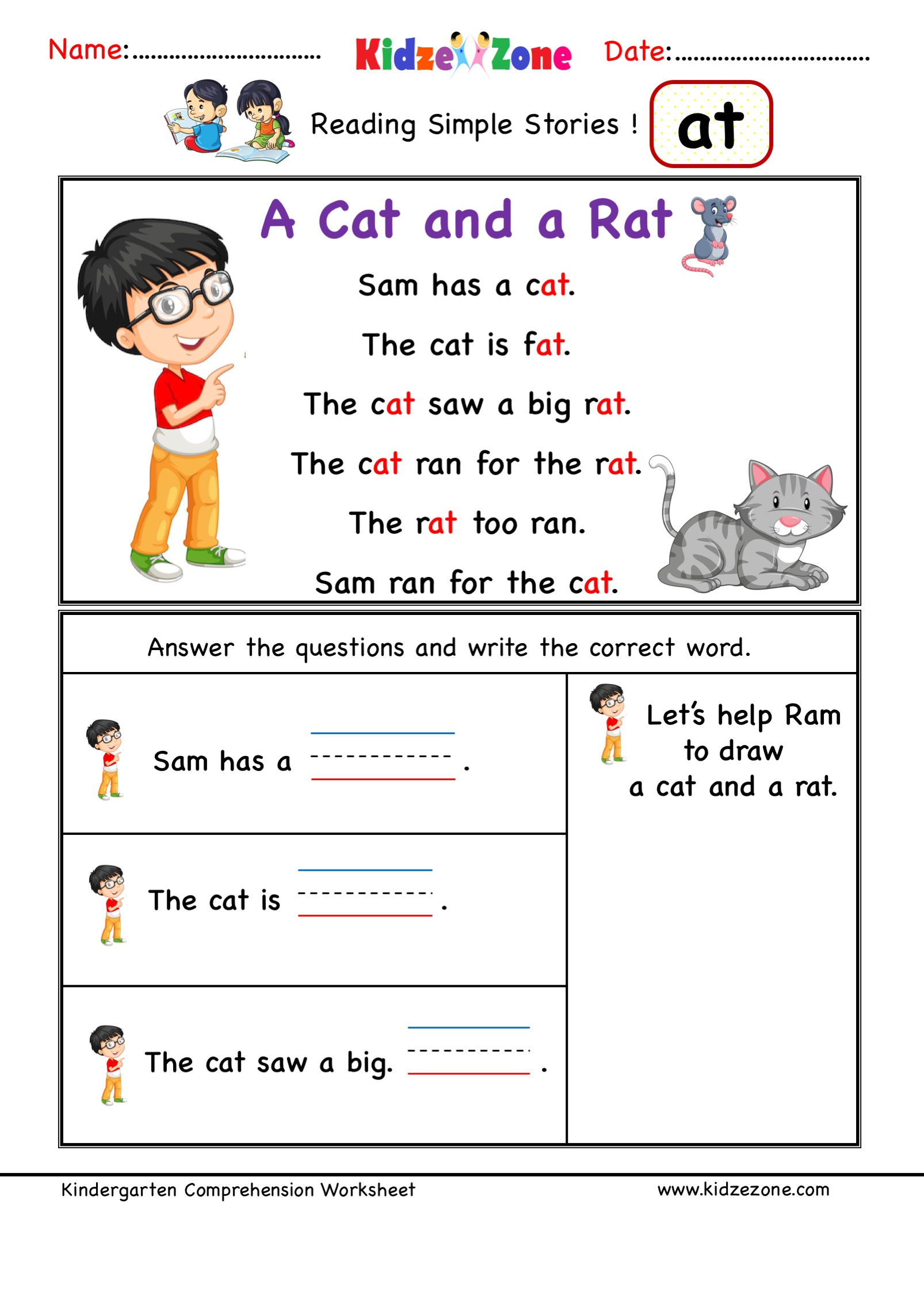 85 Reading For Kindergarten Worksheets 25