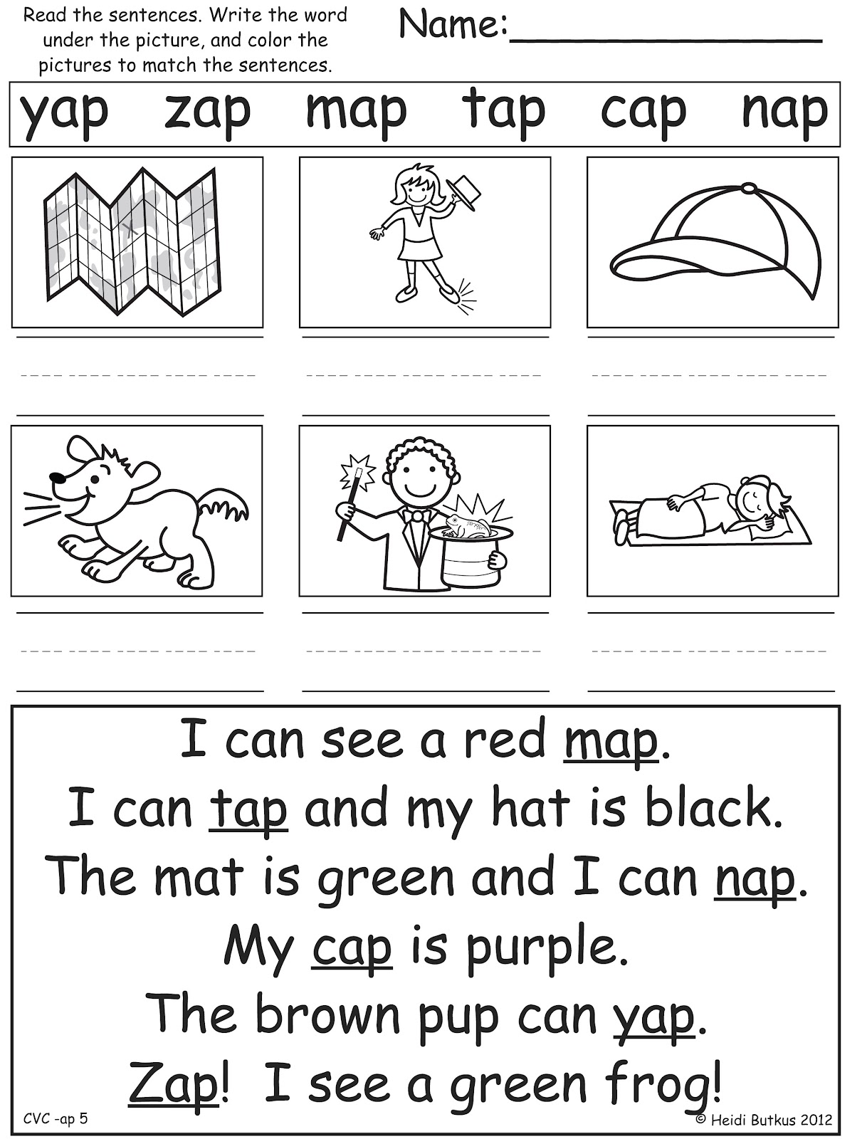 85 Reading For Kindergarten Worksheets 44