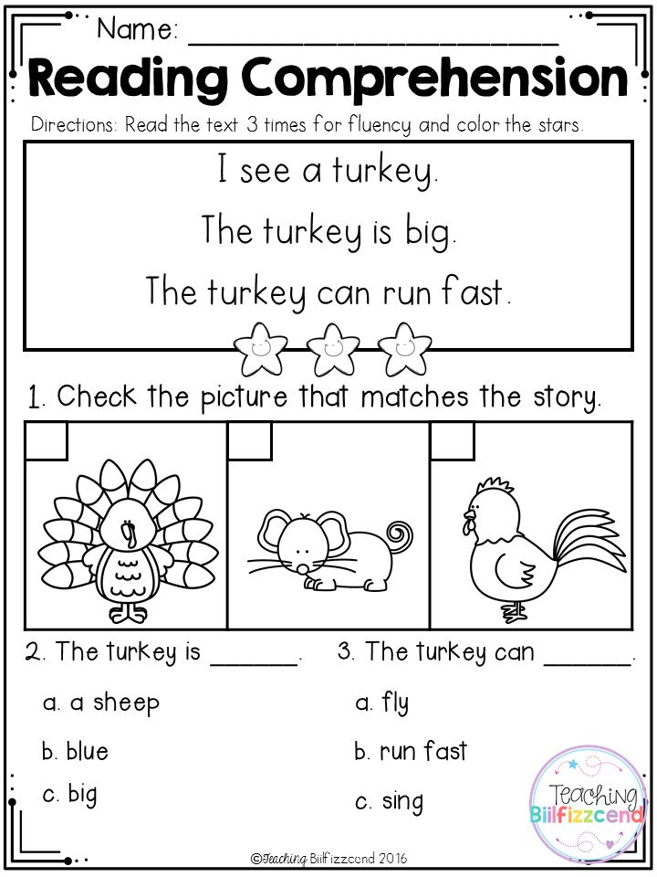 85 Reading For Kindergarten Worksheets 85