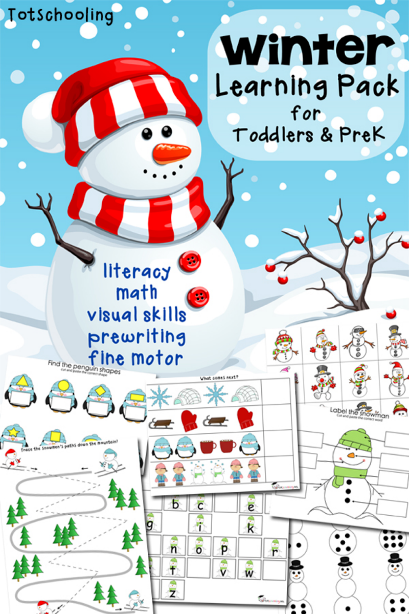 85 Winter Worksheets For Kindergarten 27