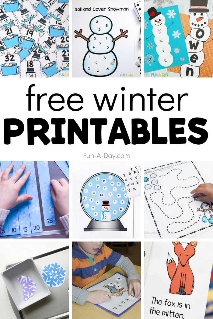 85 Winter Worksheets For Kindergarten 42