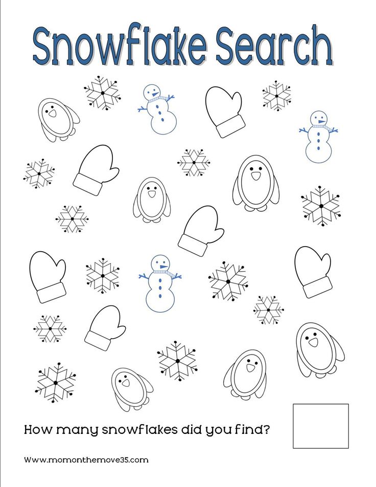 85 Winter Worksheets For Kindergarten 49