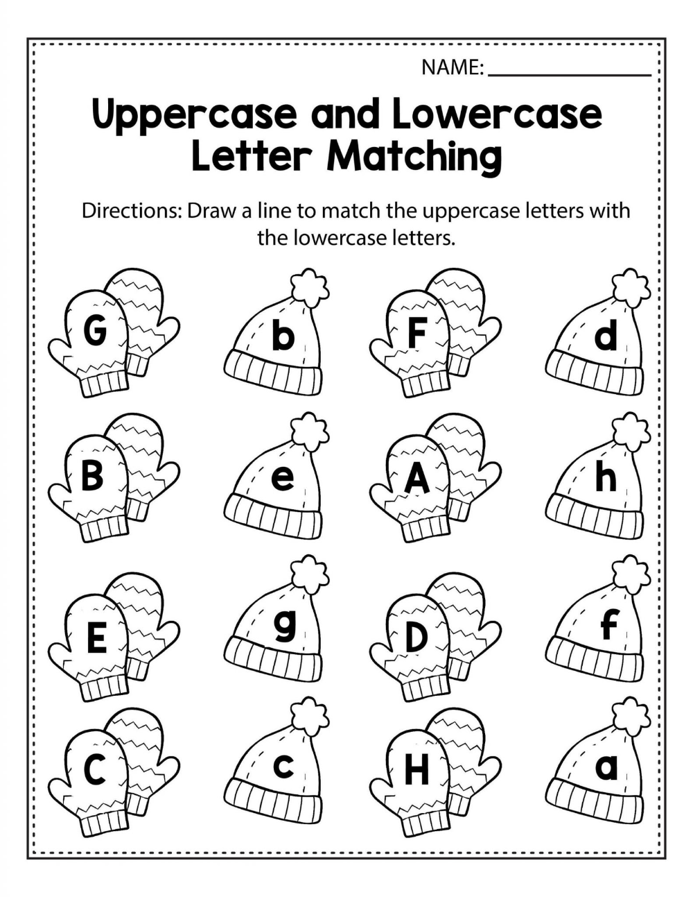 85 Winter Worksheets For Kindergarten 51