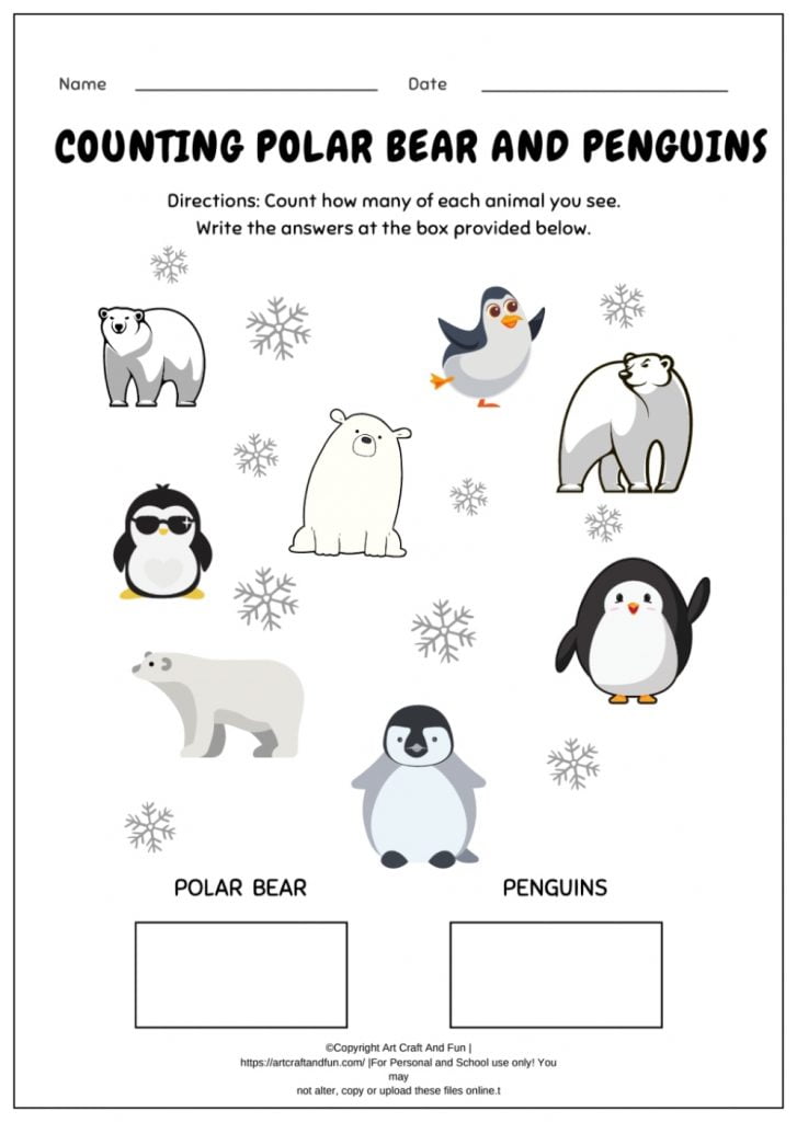 85 Winter Worksheets For Kindergarten 52