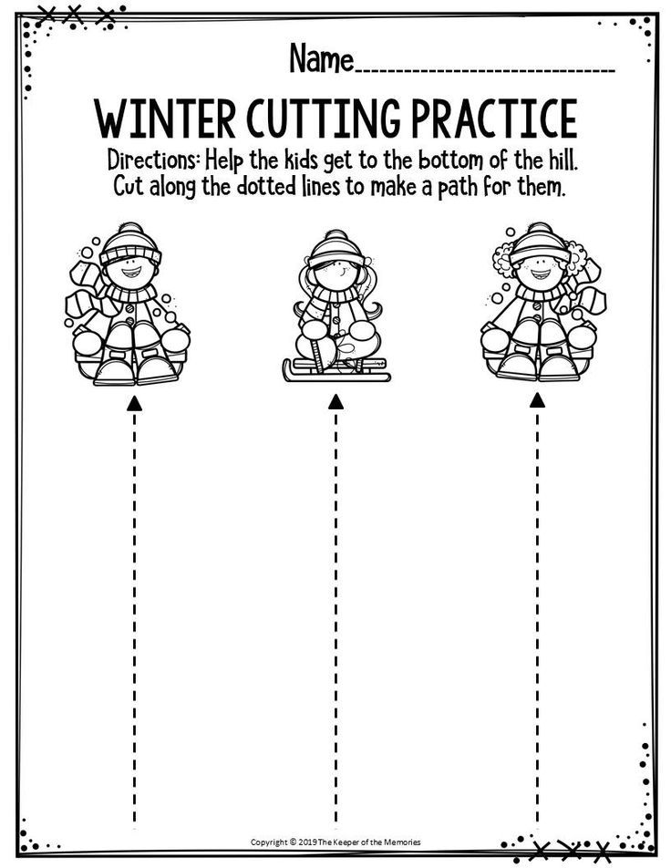 85 Winter Worksheets For Kindergarten 53