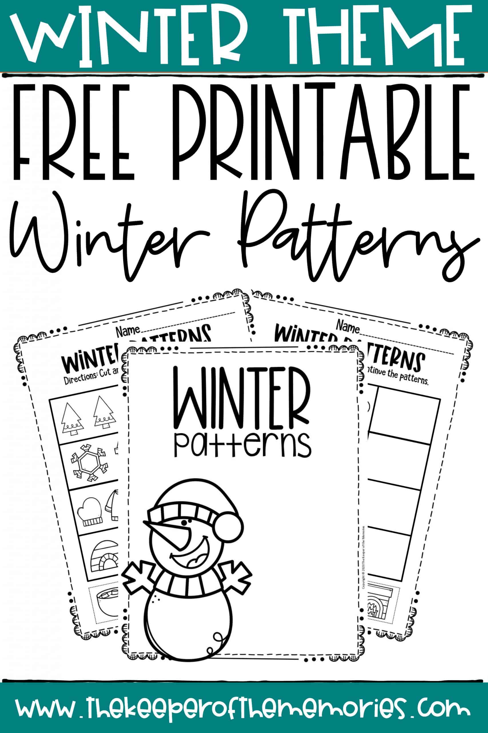 85 Winter Worksheets For Kindergarten 58