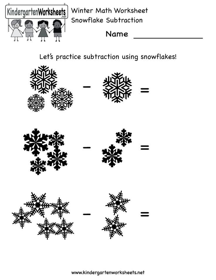 85 Winter Worksheets For Kindergarten 65