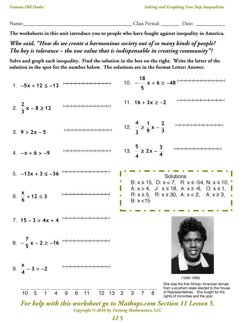 90 Graphing Inequalities Worksheet Pdf 18