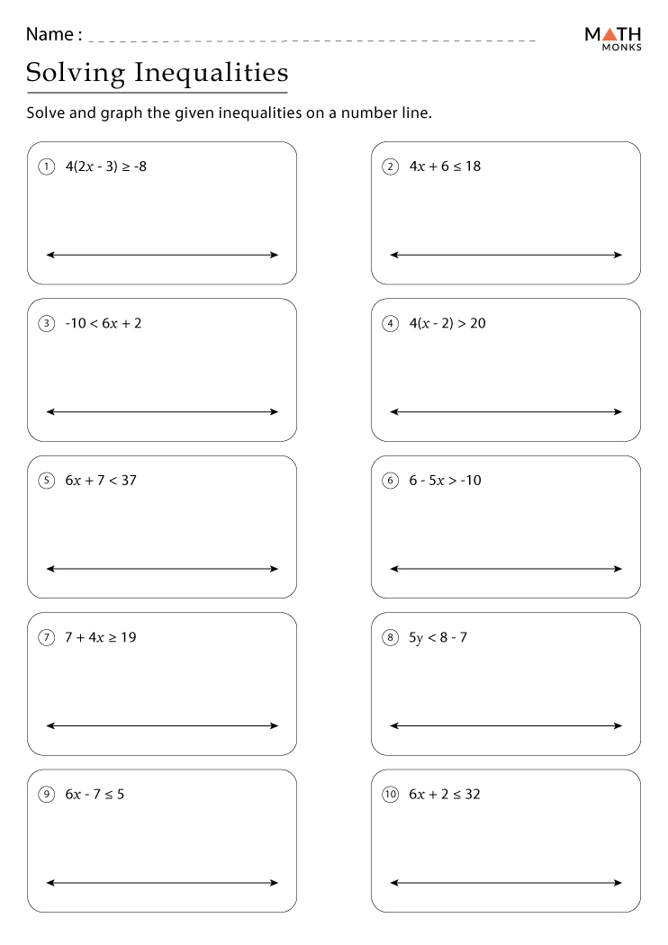 90 Graphing Inequalities Worksheet Pdf 2