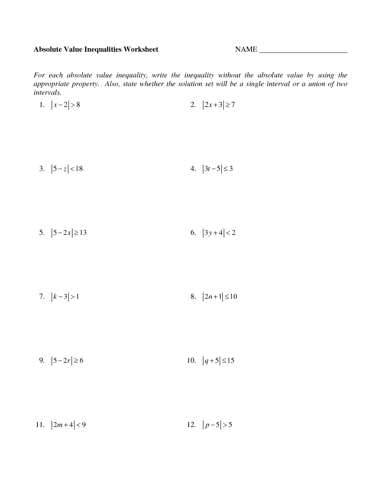 90 Graphing Inequalities Worksheet Pdf 45