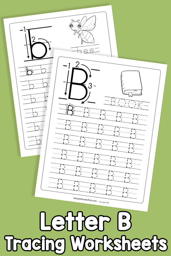 90 Letter B Tracing Worksheets 42