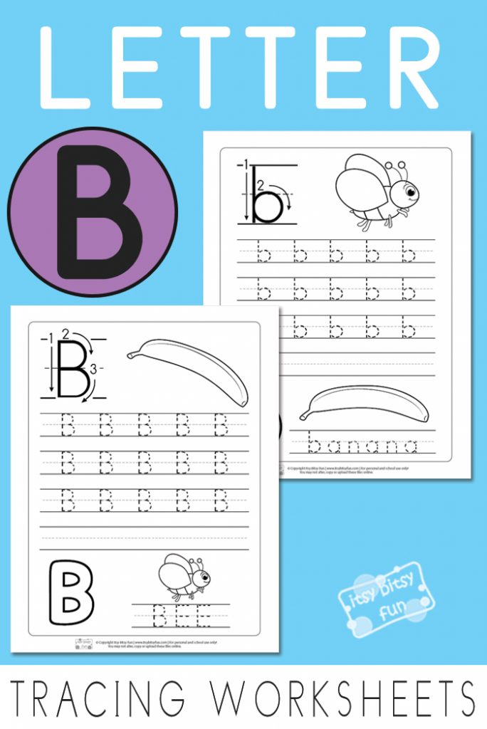 90 Letter B Tracing Worksheets 52