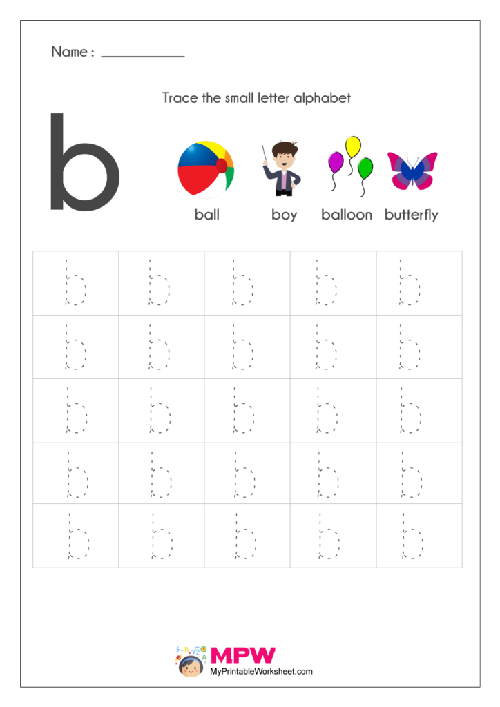 90 Letter B Tracing Worksheets 63