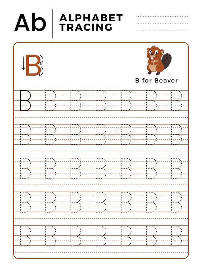 90 Letter B Tracing Worksheets 67