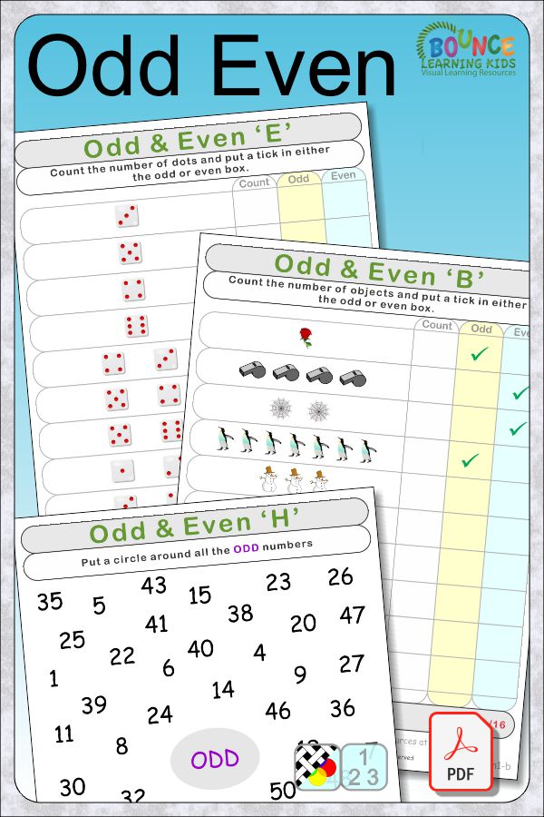 90 Odd And Even Worksheets 19