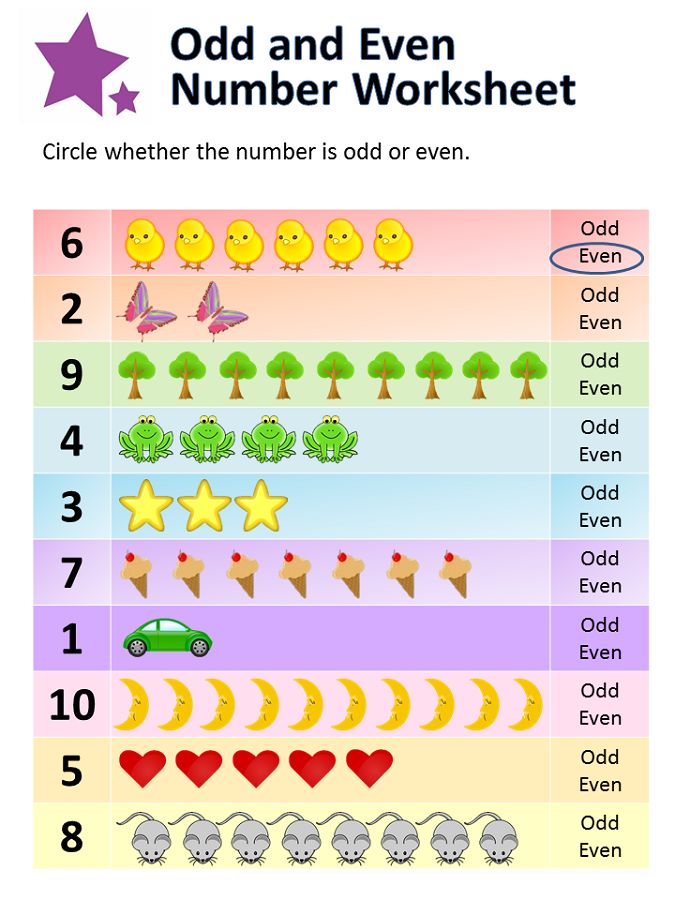 90 Odd And Even Worksheets 74