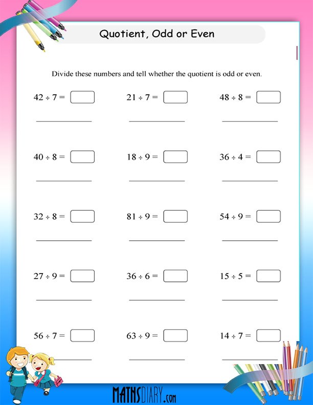 90 Odd And Even Worksheets 75