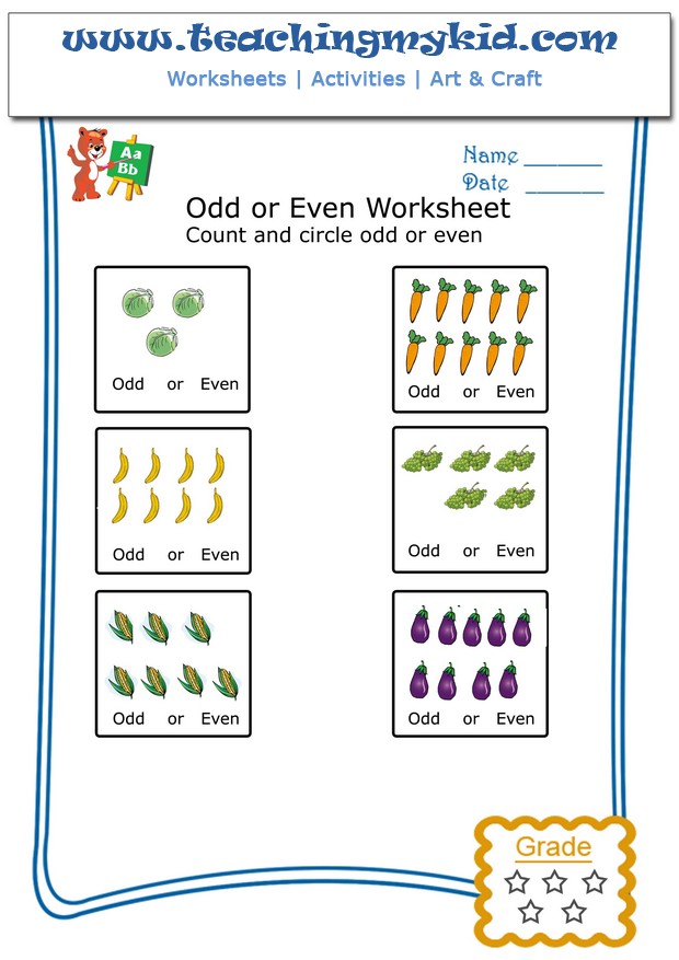 90 Odd And Even Worksheets 9