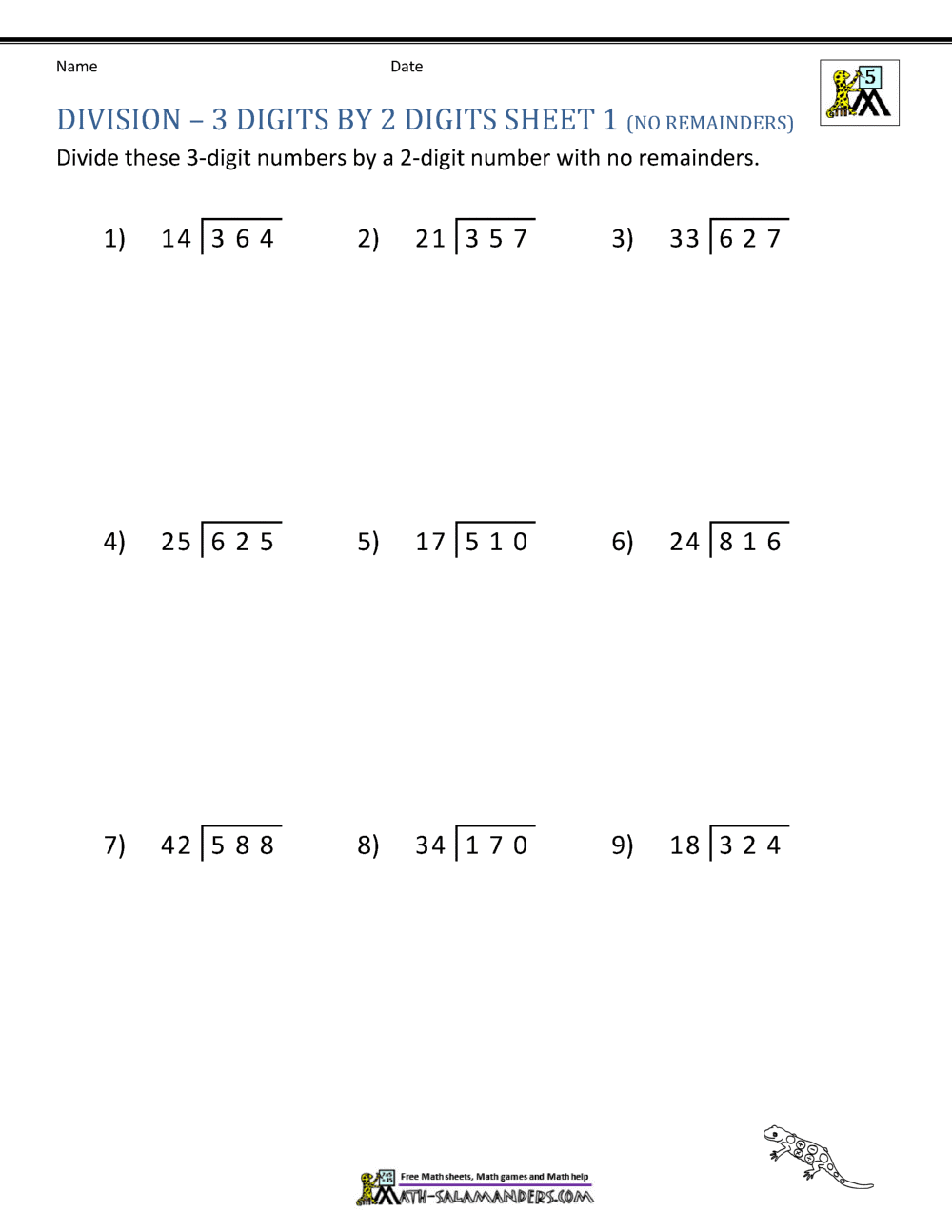 90 Printable 5Th Grad Math Worksheets 10