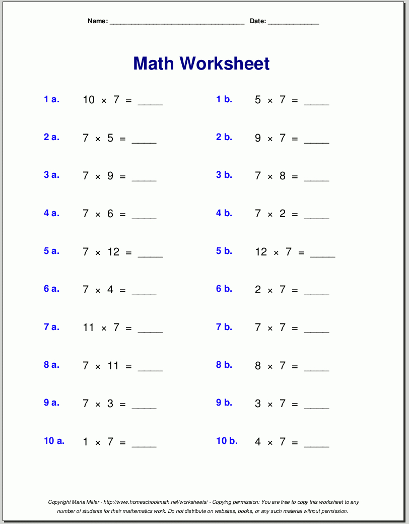 90 Printable 5Th Grad Math Worksheets 72