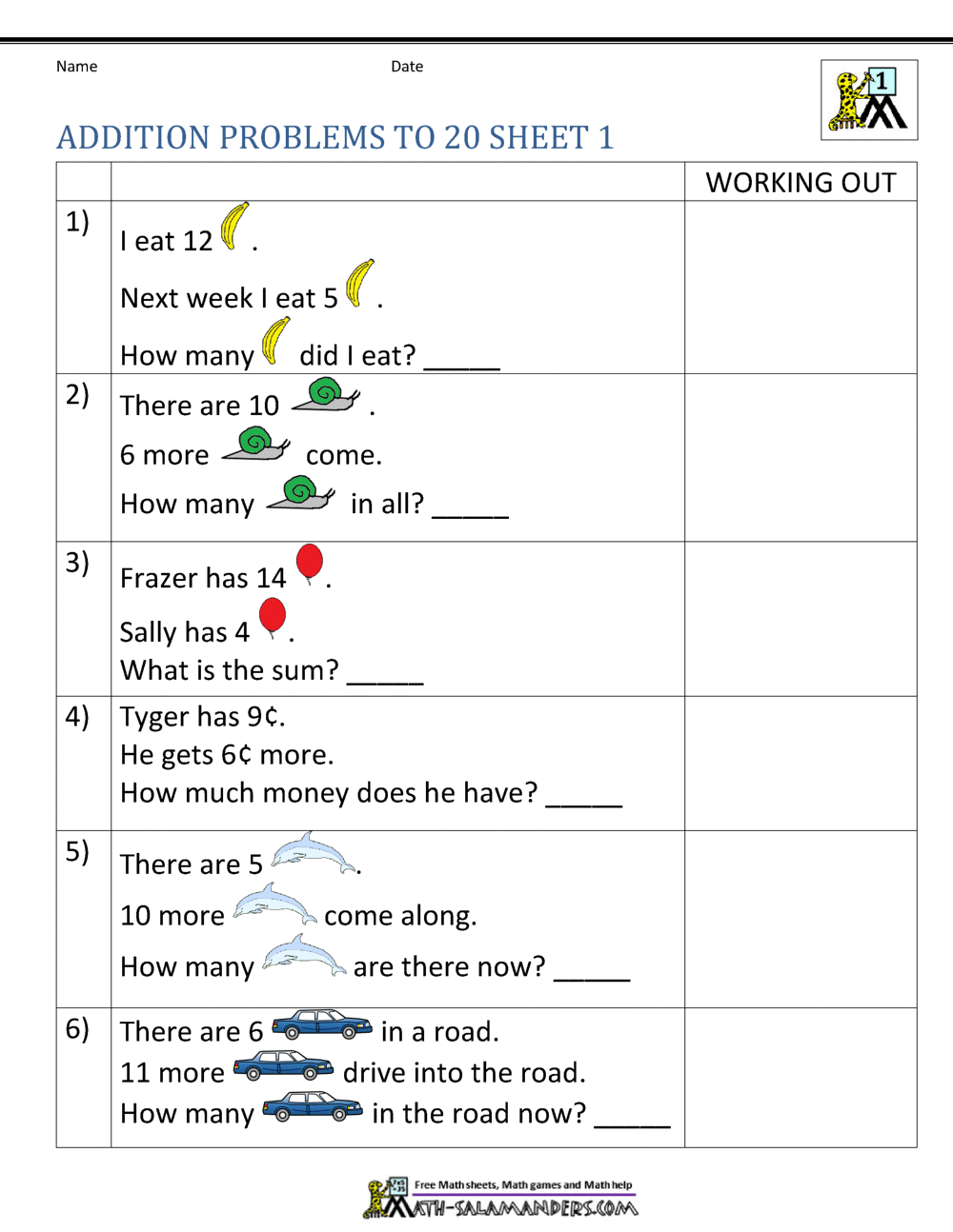 90 Printable Math Word Problems Worksheets 36