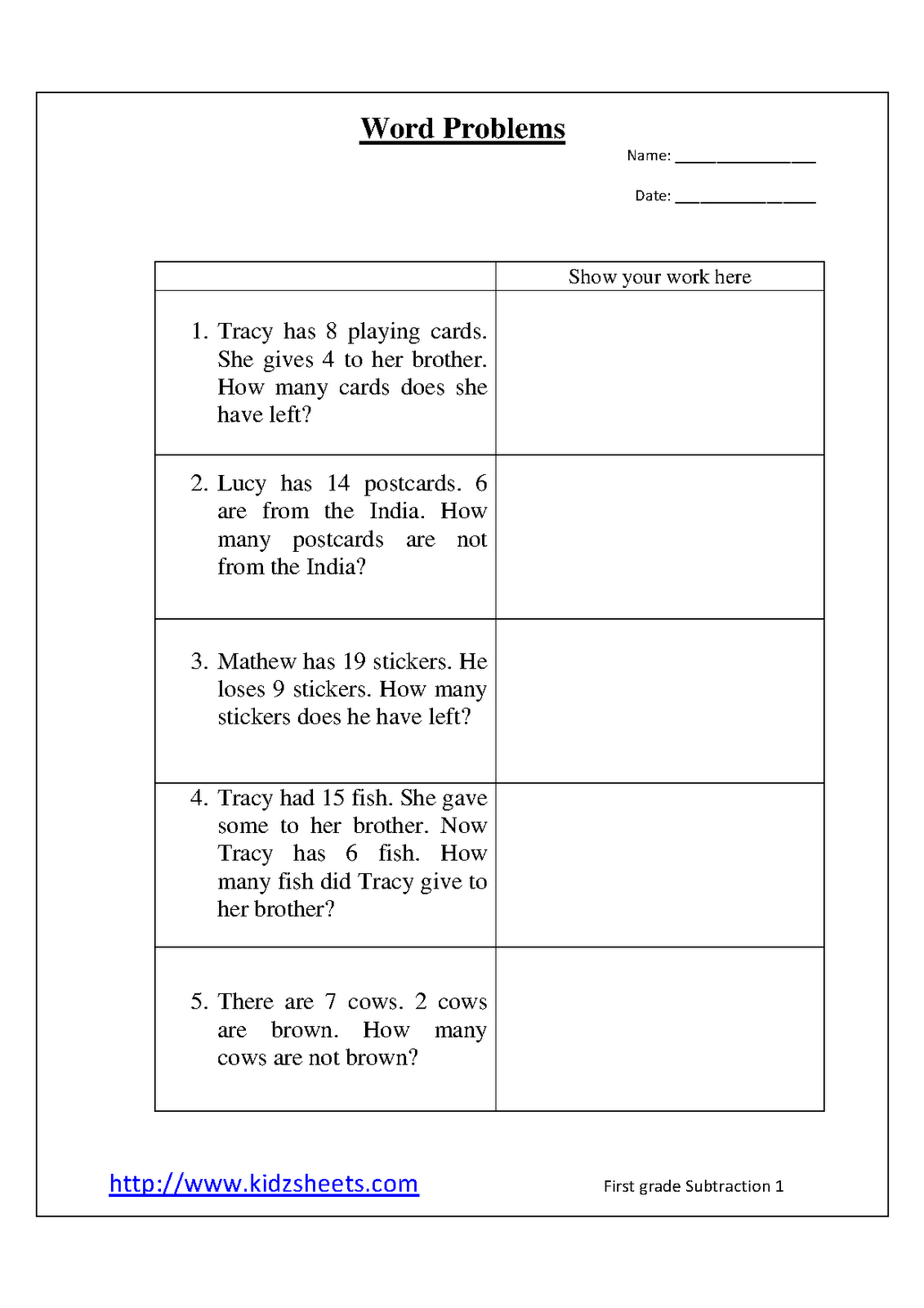 90 Printable Math Word Problems Worksheets 43