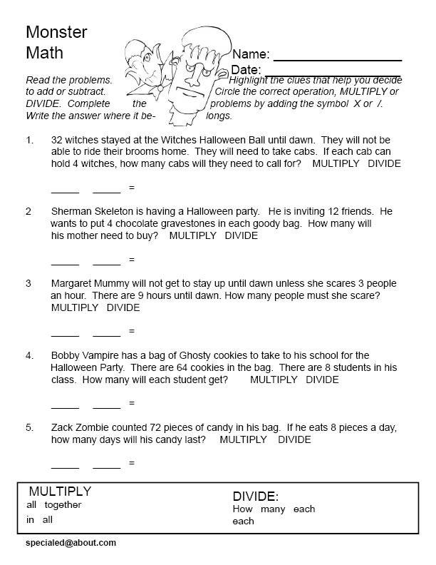 90 Printable Math Word Problems Worksheets 61