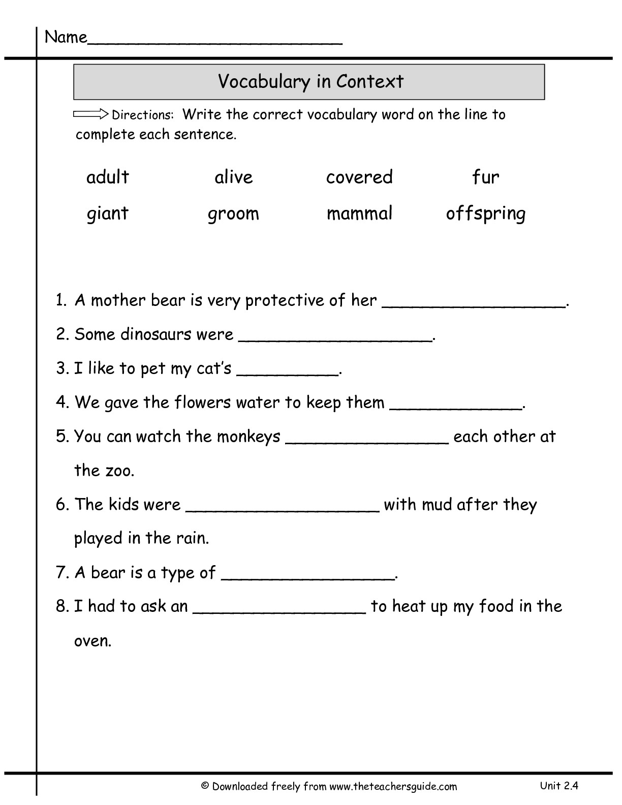 Get 85 2Nd Grade Worksheets Pdf Ideas 40