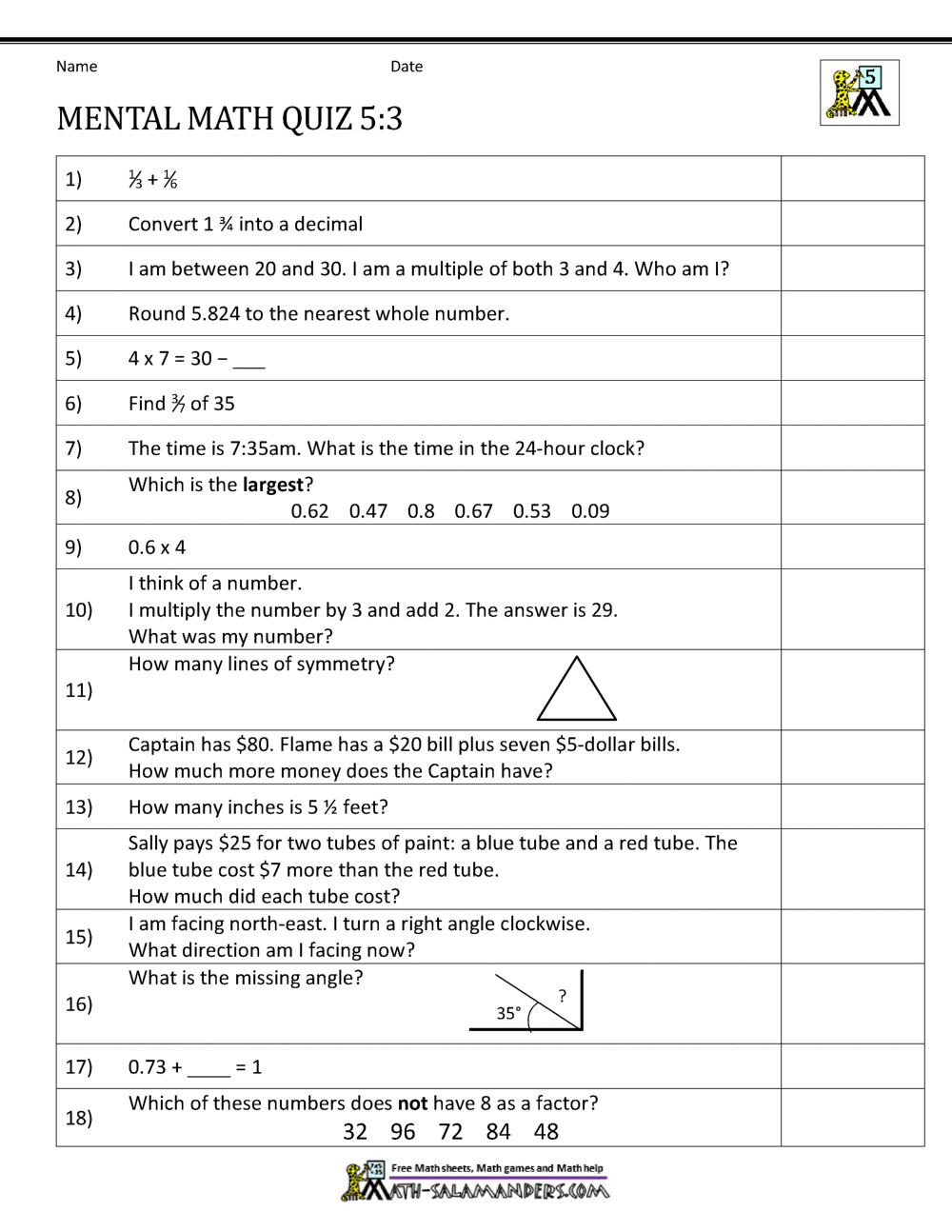 Get 85 5Th Grade Algebra Worksheets Ideas 29