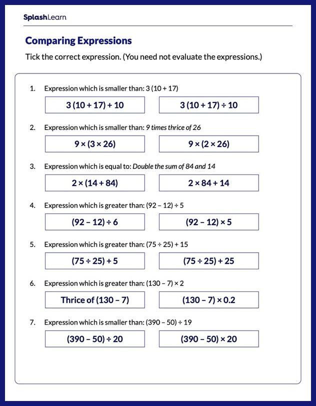 Get 85 5Th Grade Algebra Worksheets Ideas 45