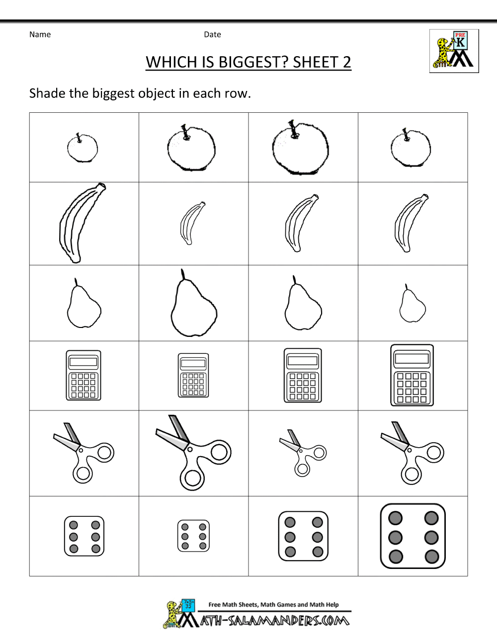 Get 85 Big And Small Worksheet Ideas 18