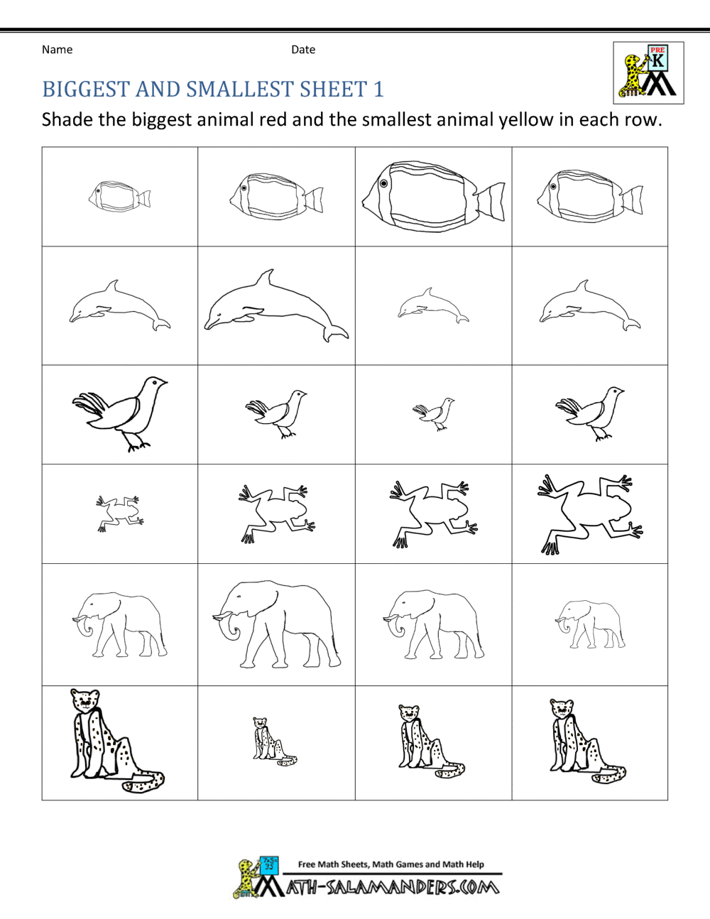 Get 85 Big And Small Worksheet Ideas 34