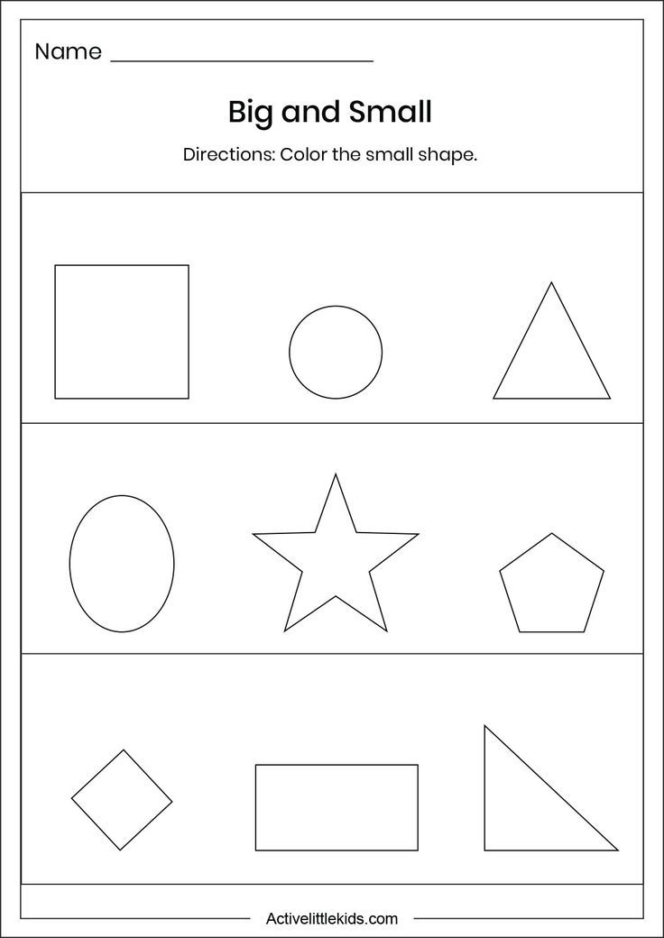 Get 85 Big And Small Worksheet Ideas 41