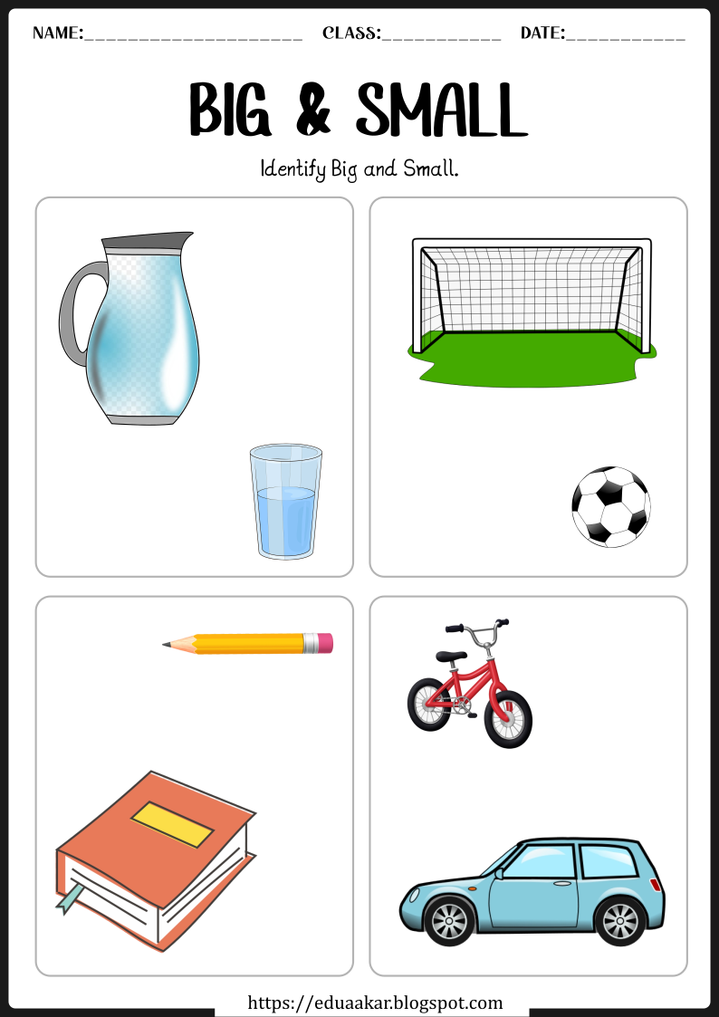 Get 85 Big And Small Worksheet Ideas 48