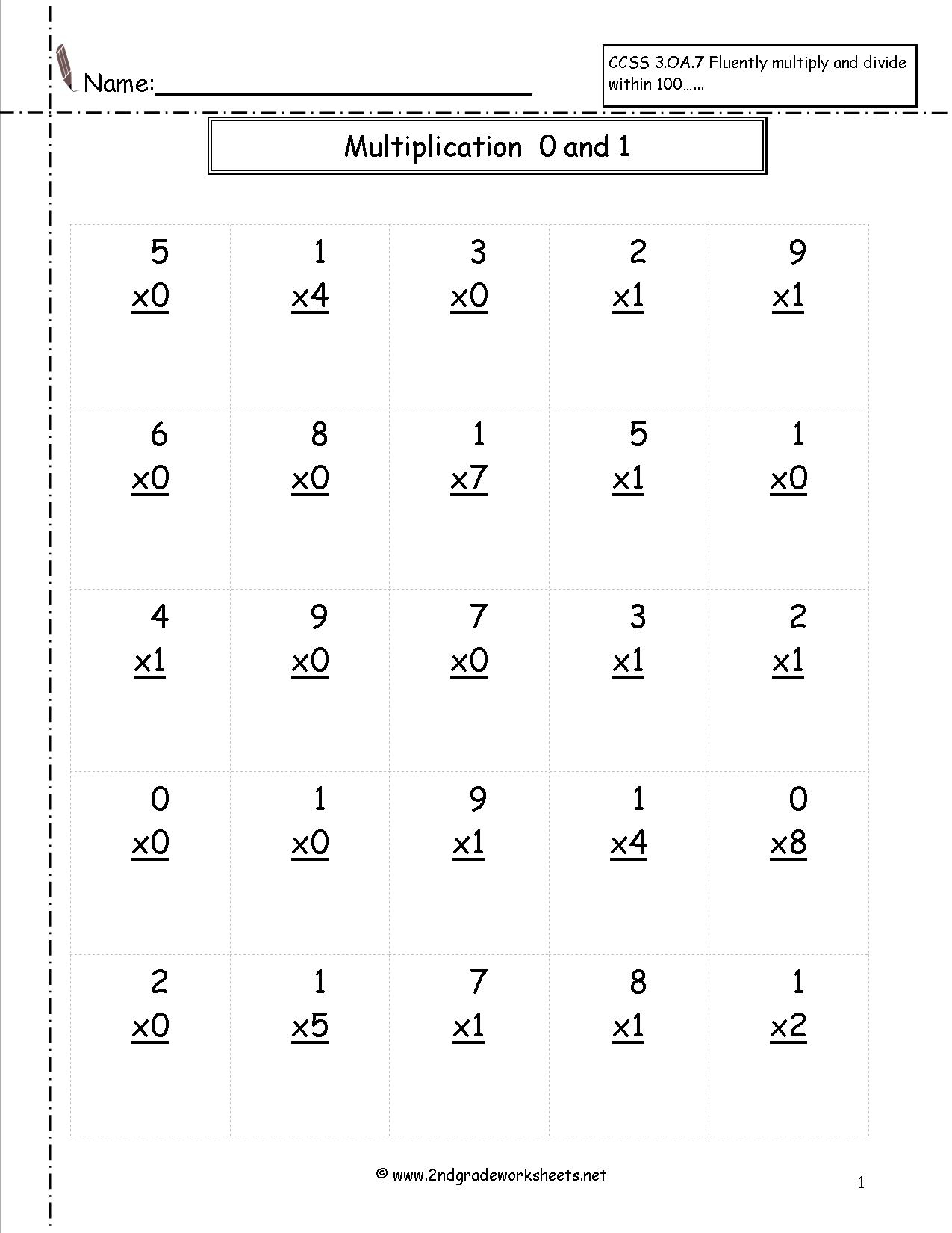 Get 85 Free Printable Multiplication Worksheet Ideas 16